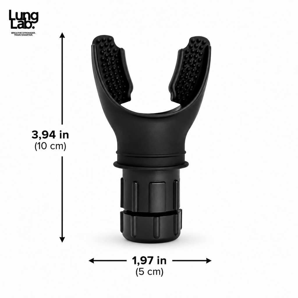 Breathing Trainer with Adjustable Resistance — Improve Lung Capacity & Fitness